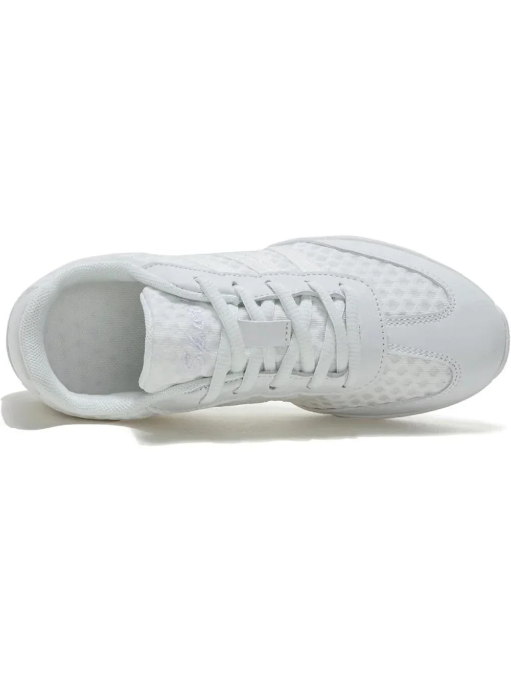 White Cheer Shoes for Girls & Women - Comfortable Athletic Sneakers for Dance